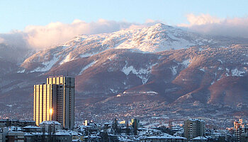 Sofia im Winter