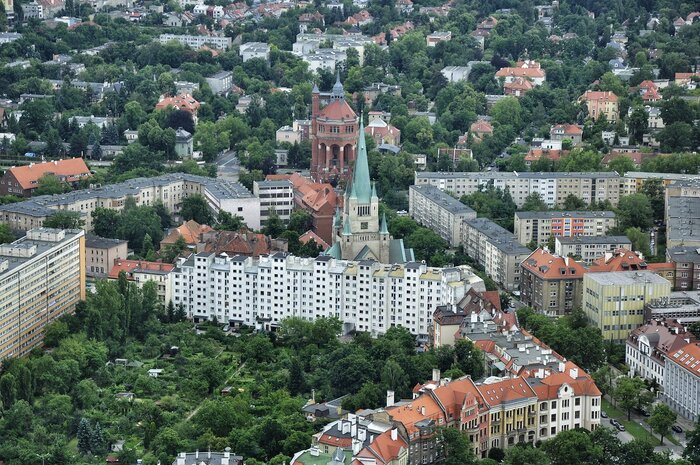 Hochhäuser in Polen