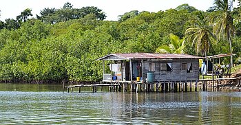 Stelzenhaus in Panama