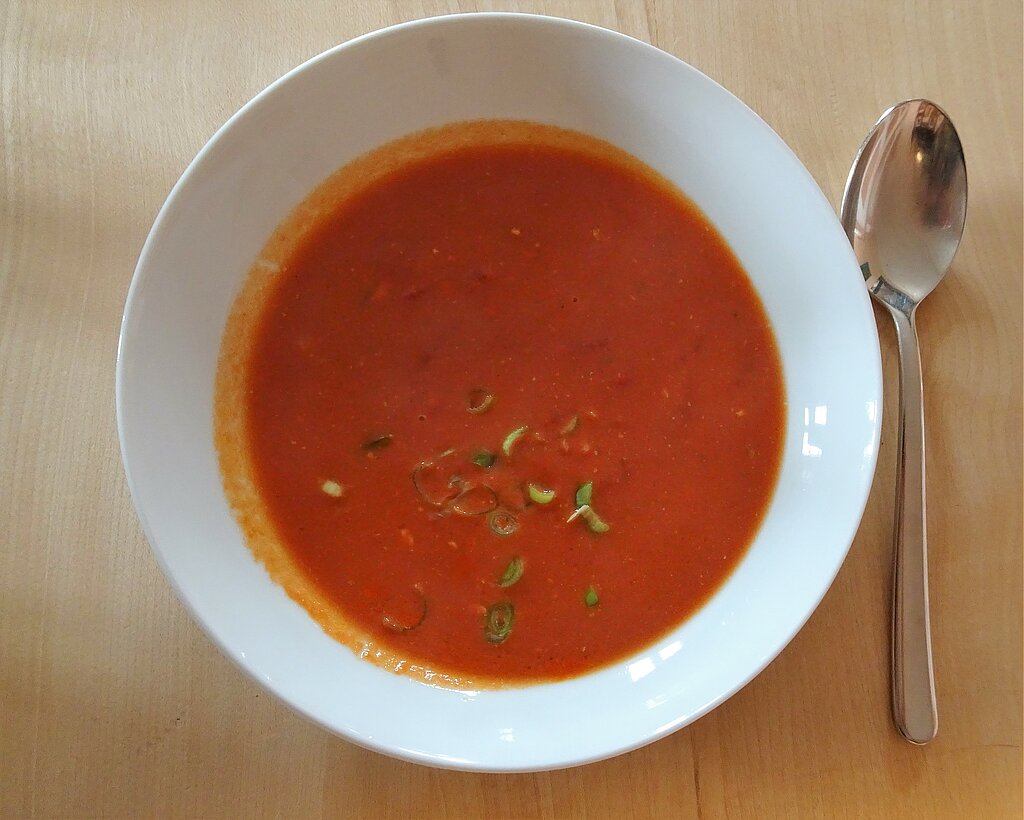 Tomaten-Kokos-Suppe