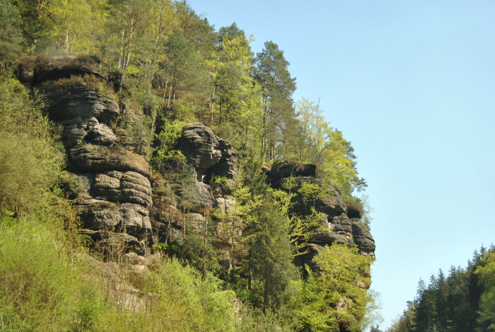 Hast du diese Felsformationen im Elbsandsteingebirge schon einmal gesehen? 