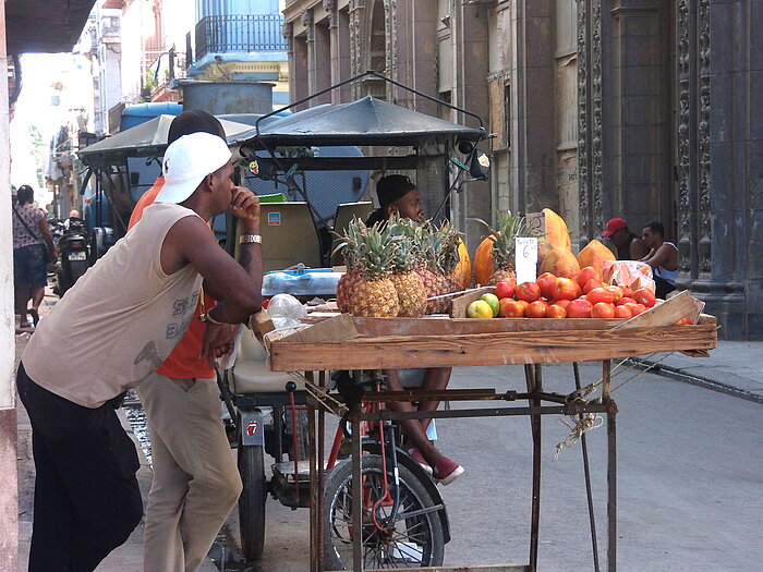 Obstverkauf in Havanna