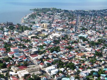 Belize City von oben