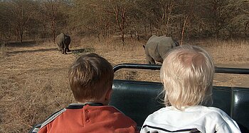 Touristen im Senegal