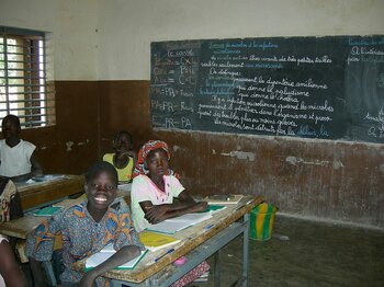 Schule in Dourtenga, Burkina Faso