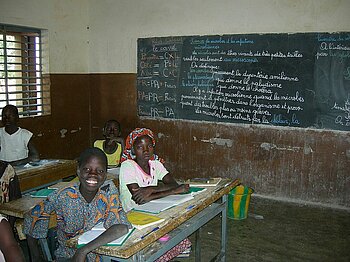 Schule in Dourtenga, Burkina Faso