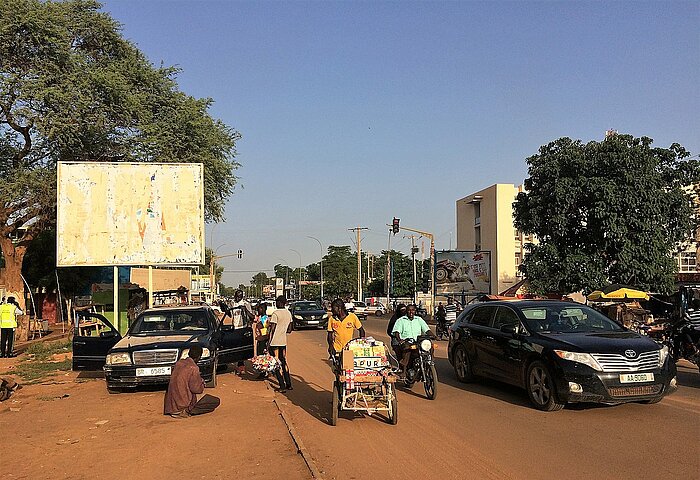 Boulevard de l'Indépendance in Niamey