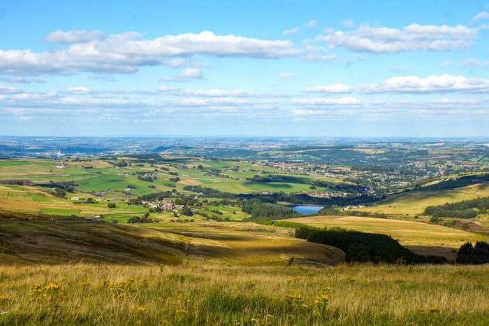 Landschaft in England