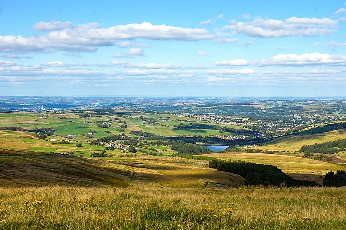 Landschaft in England