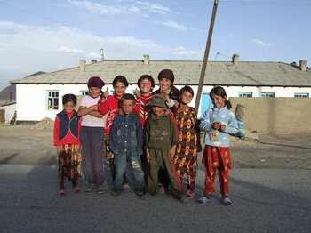 Kinder aus Murghob in Tadschikistan