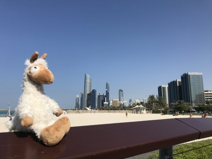 Strand in Abu Dhabi