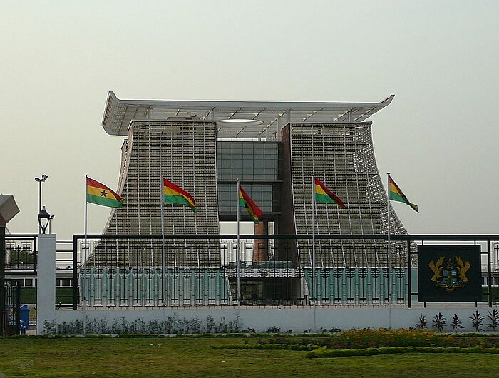 Golden Jubilee House in Accra