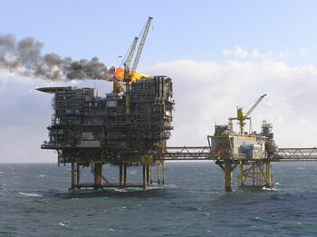 Erdgasförderung in der Nordsee