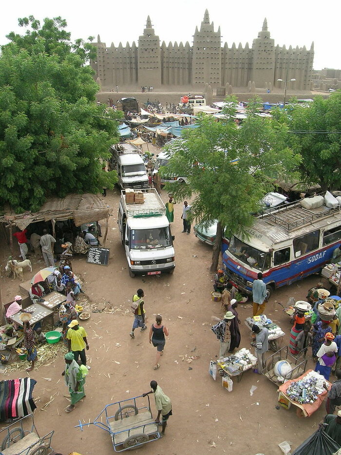 Markt in Djenné