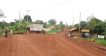 Straße in Kamerun