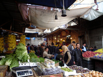 Markt in Jordanien