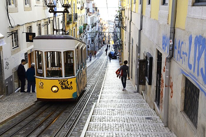 Straßenbahn in Lissabon