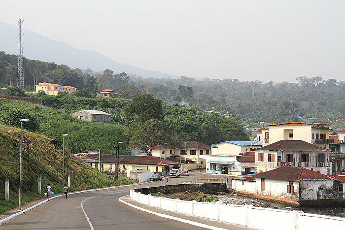 Ort auf Bioko