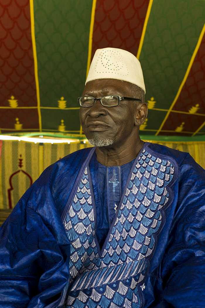 Songhai-Mann in der Nähe von Timbuktu