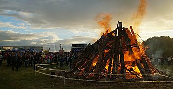 Mittsommerfeuer in Maardu 2014