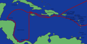 Kolumbus' vierte Reise