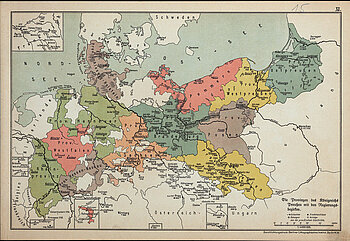 Karte Provinzen Preußen