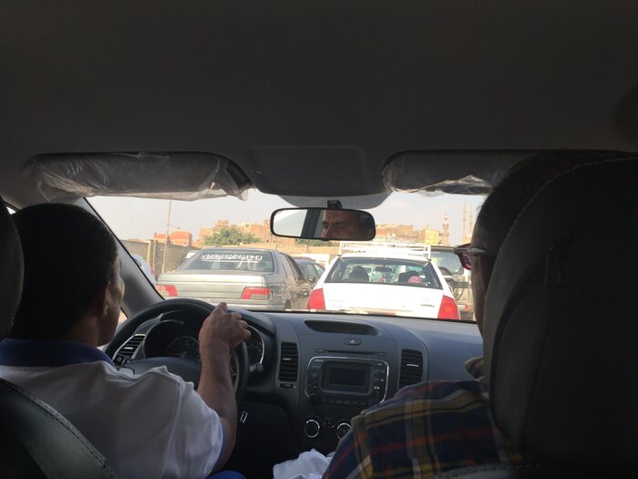 Autofahren in Kairo