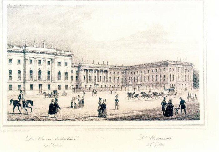 Humboldt Universität Berlin 1845