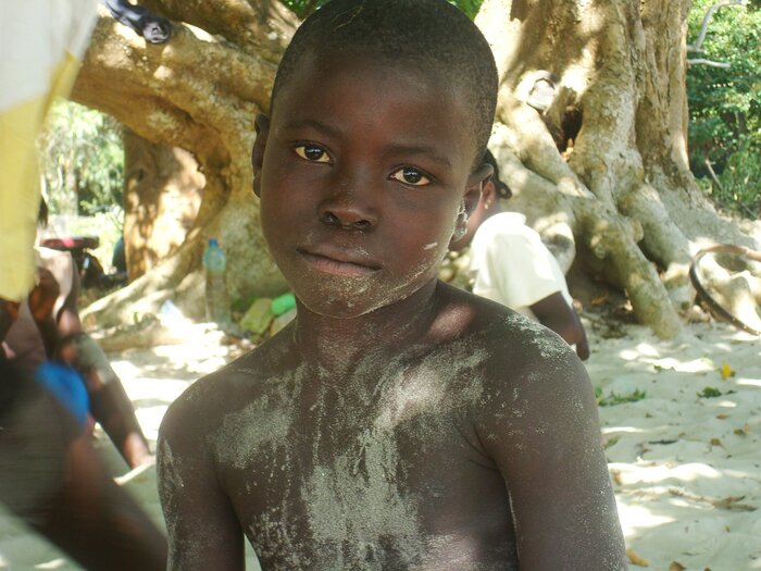 Junge aus Guinea