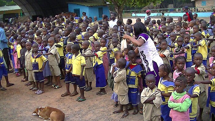 Kinder in Guinea