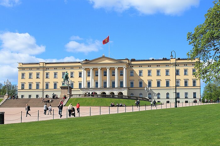 Königliches Schloss in Oslo