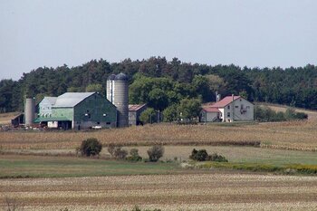 Getreidefarm in Ontario