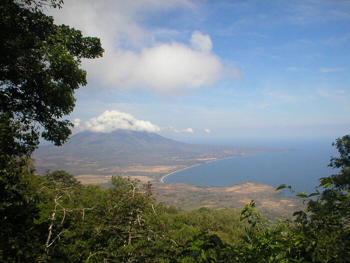 Ometepe mit Vulkan Concepción