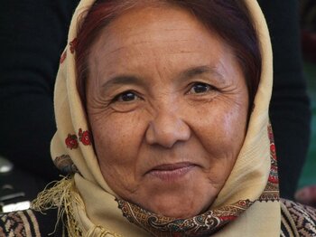 Einwohnerin aus Turkmenistan