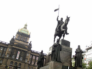 Wenzeldenkmal in Prag