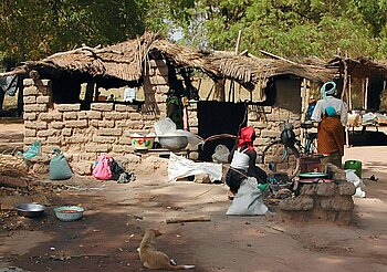 Wohnhaus in Burkina Faso