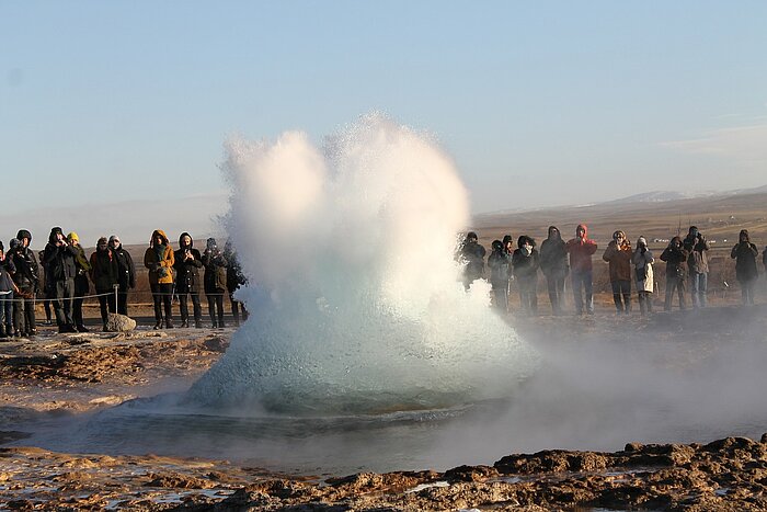 Geysir in Island