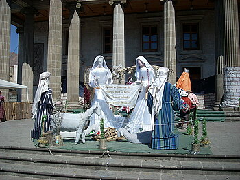 Weihnachtskrippe in Quetzaltenango