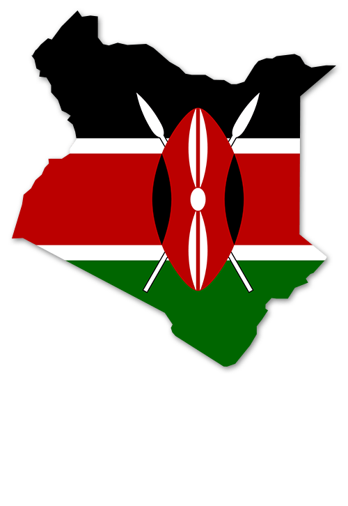 Kenia Umriss