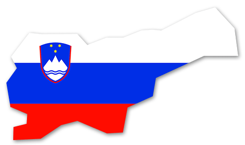 Slowenien Umriss