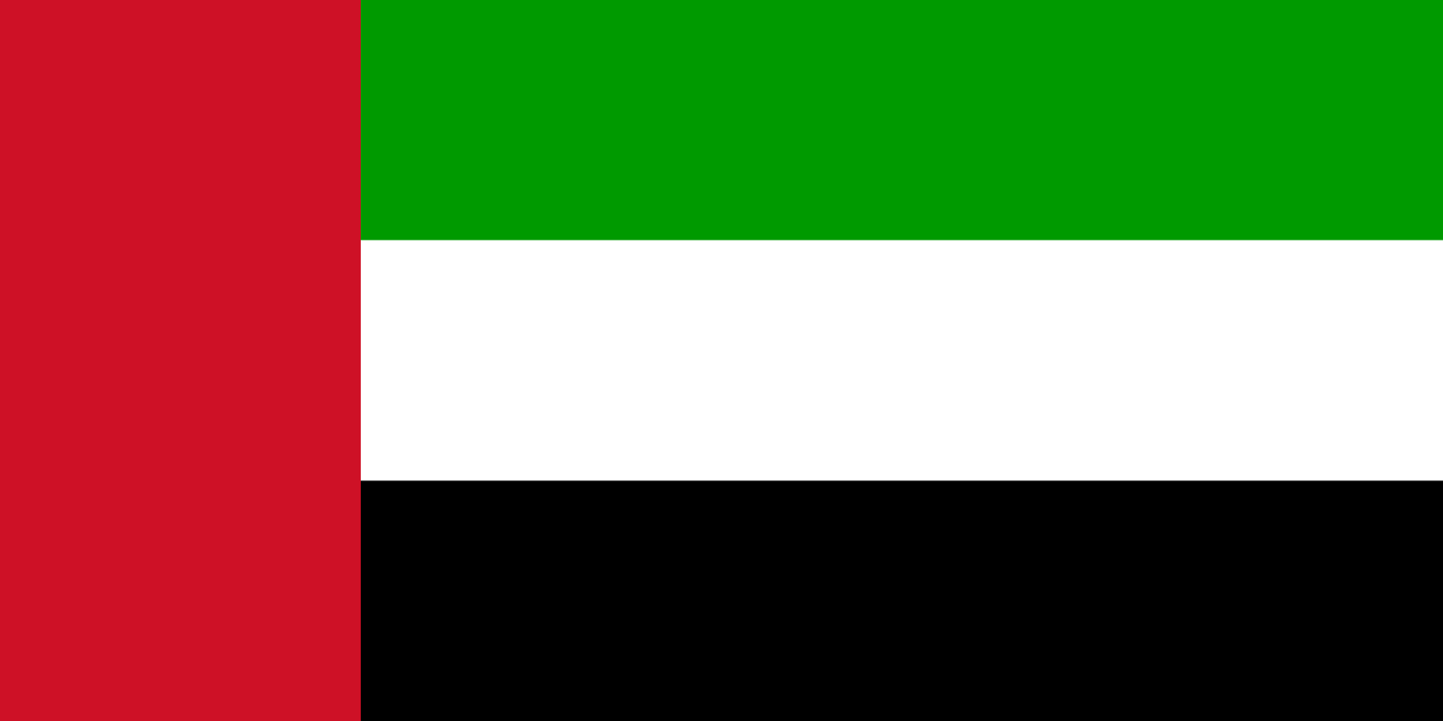 Vereinigte Arabische Emirates Flagge