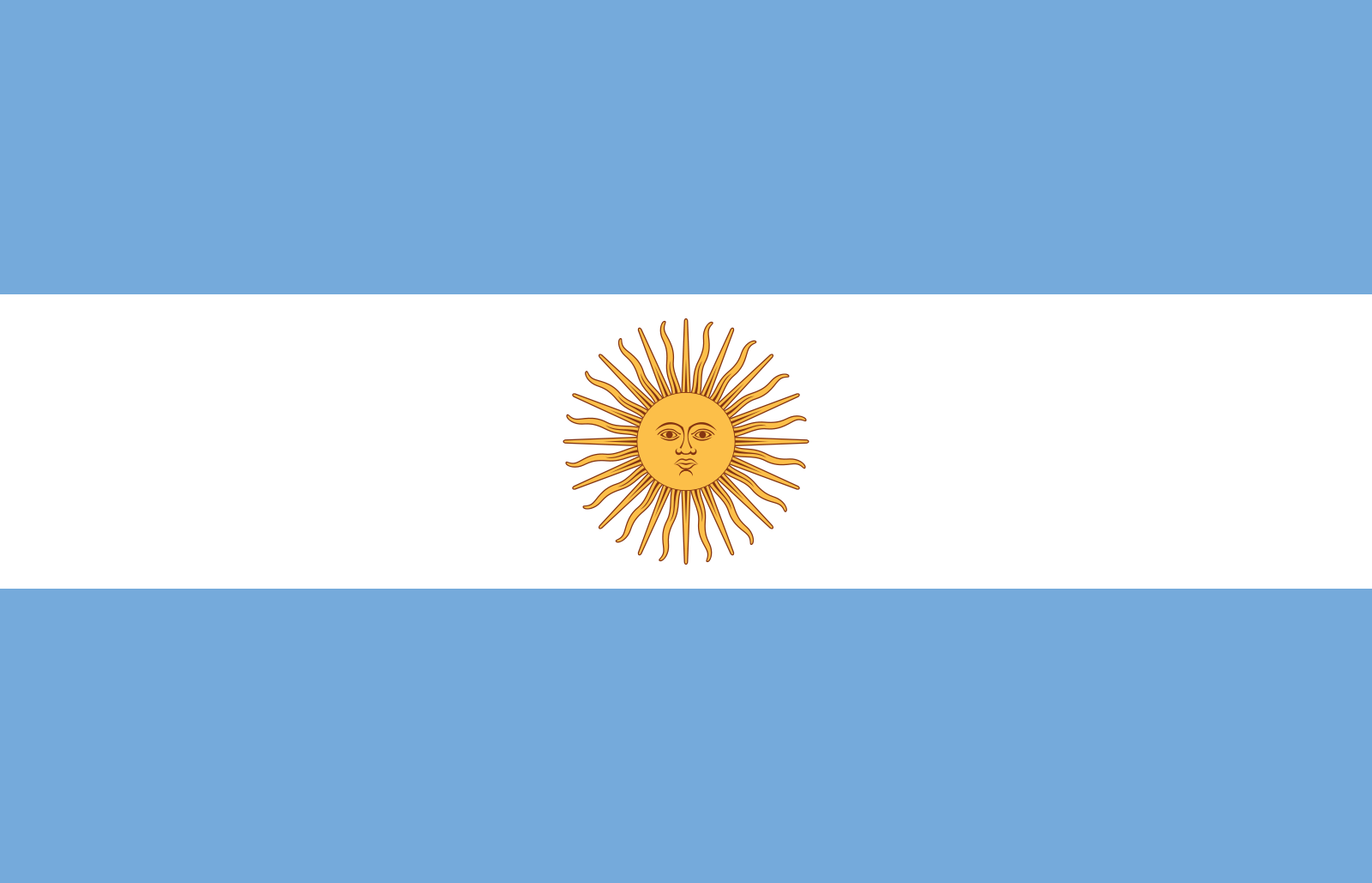 Argentiniens Flagge