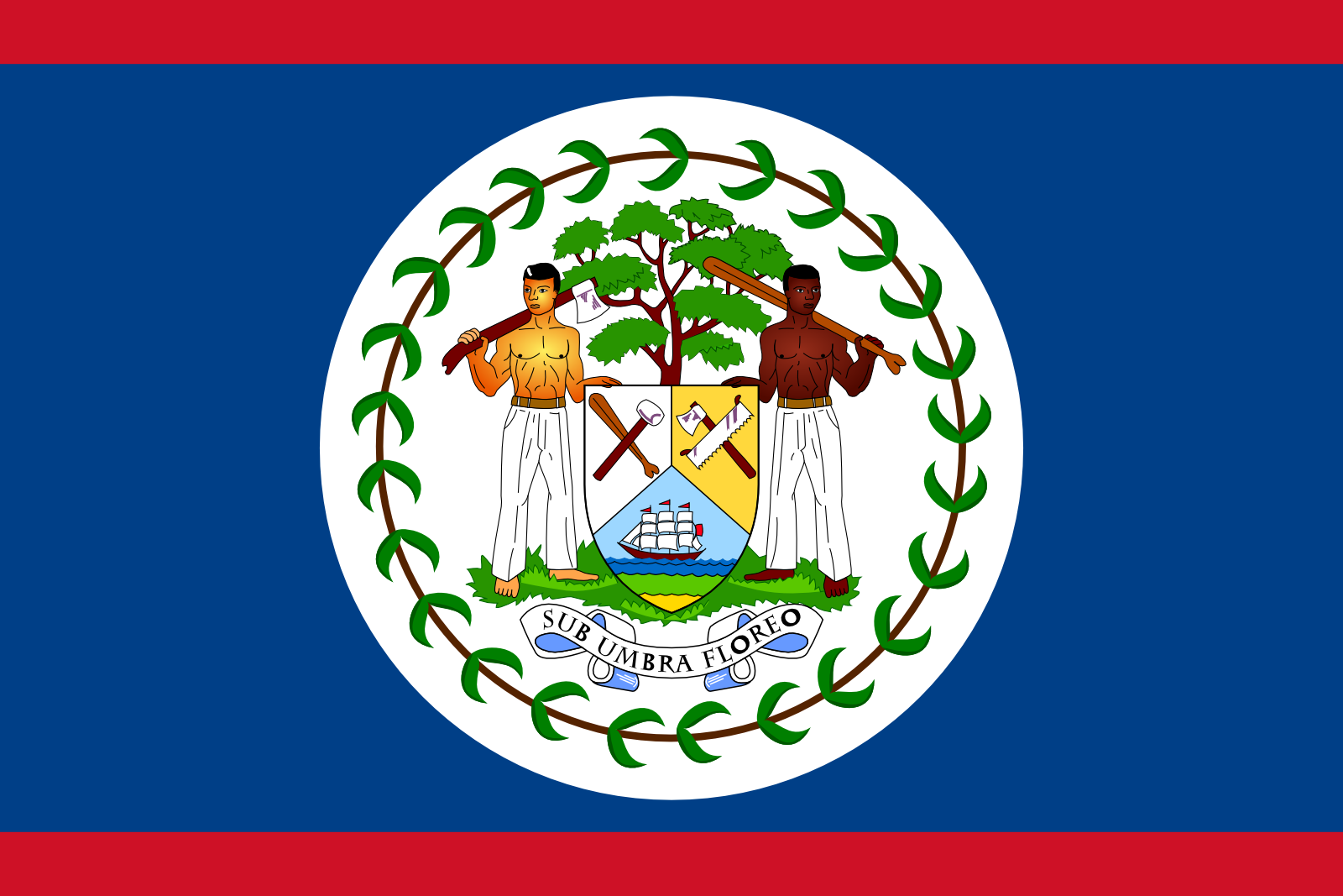 Belizes Flagge