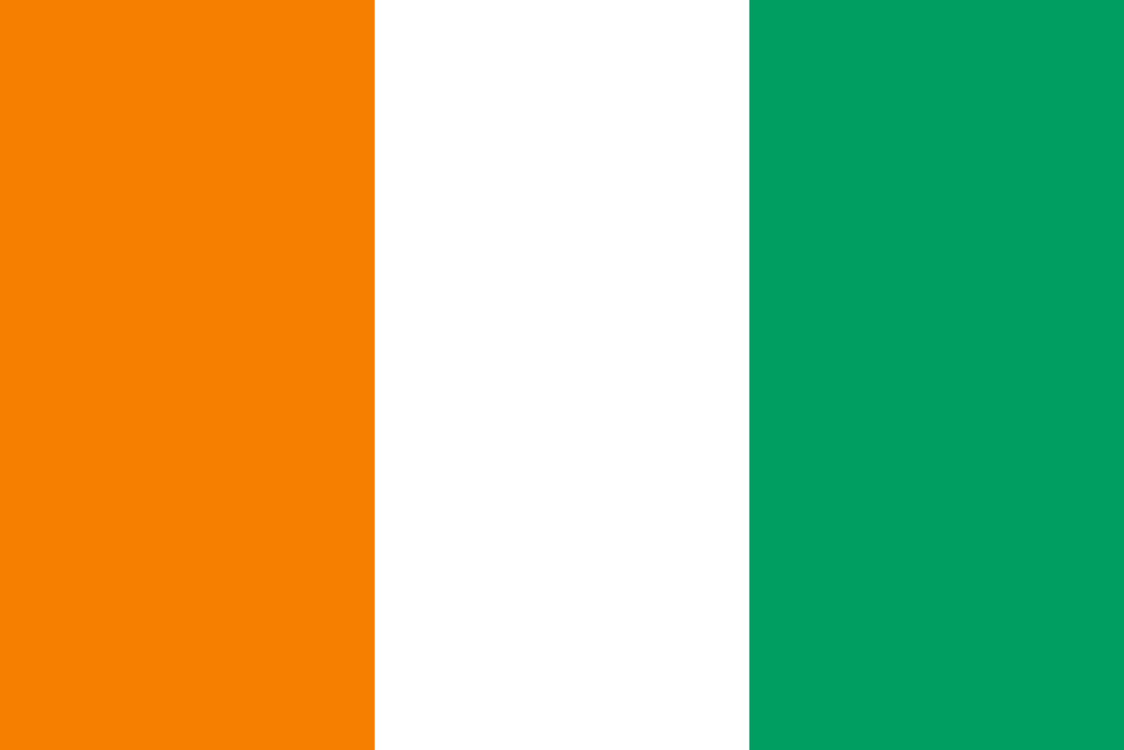 Elfenbeinküstes Flagge