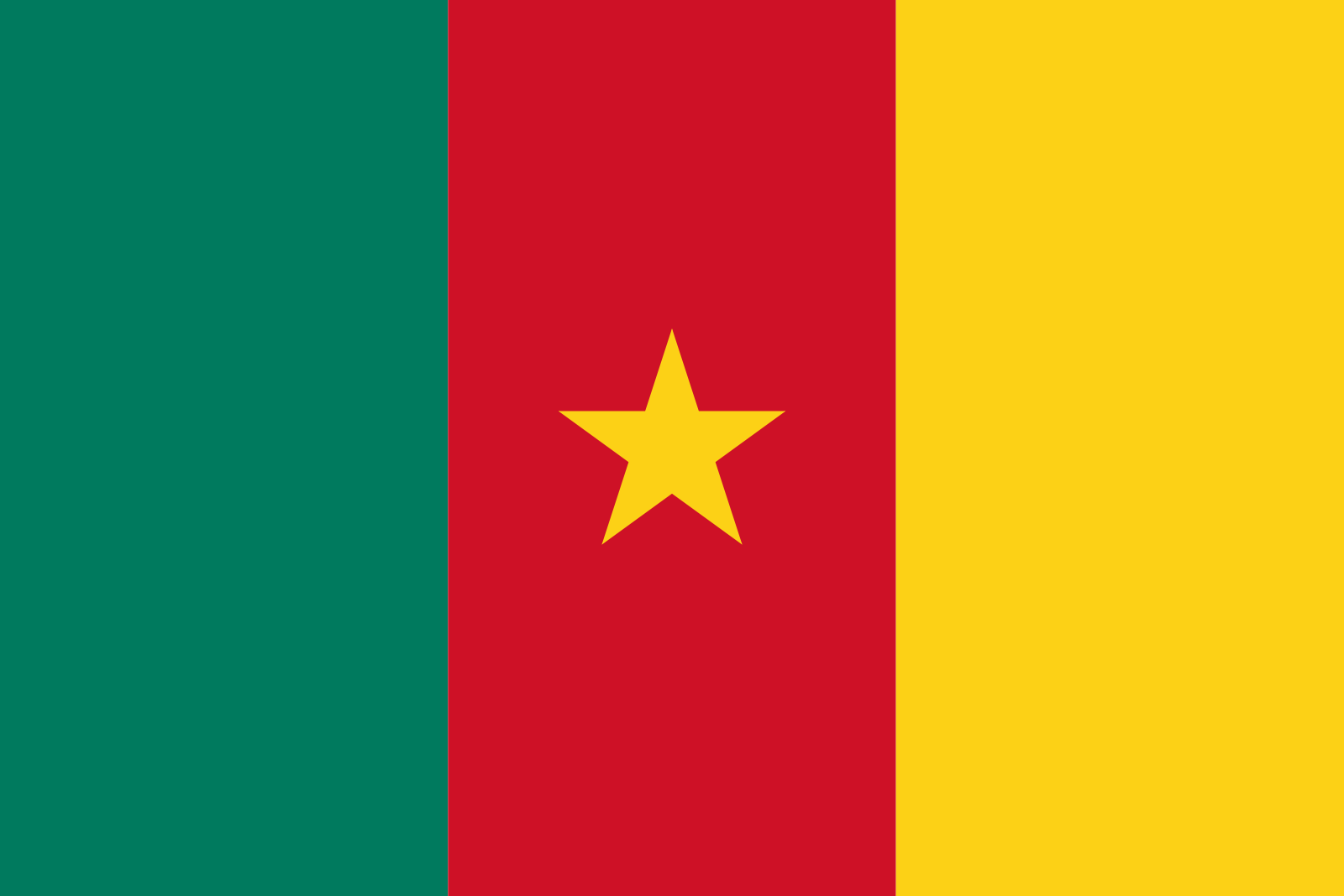 Kameruns Flagge