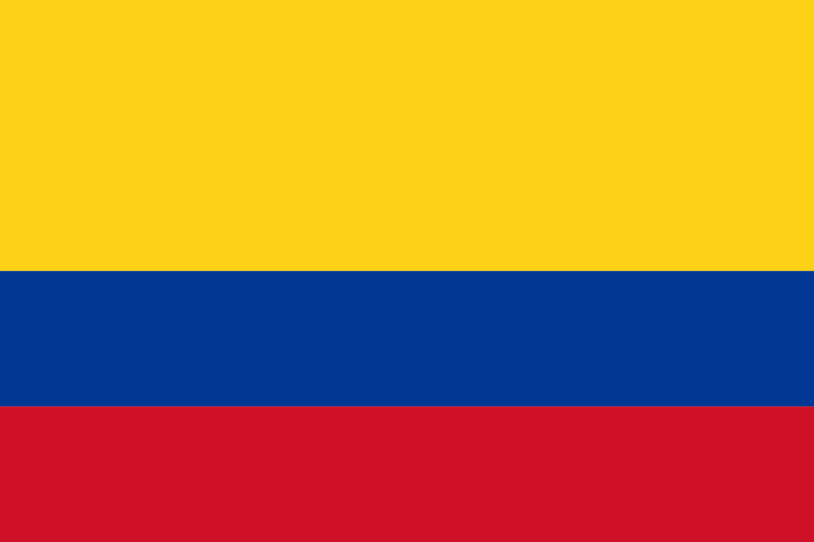 Kolumbiens Flagge