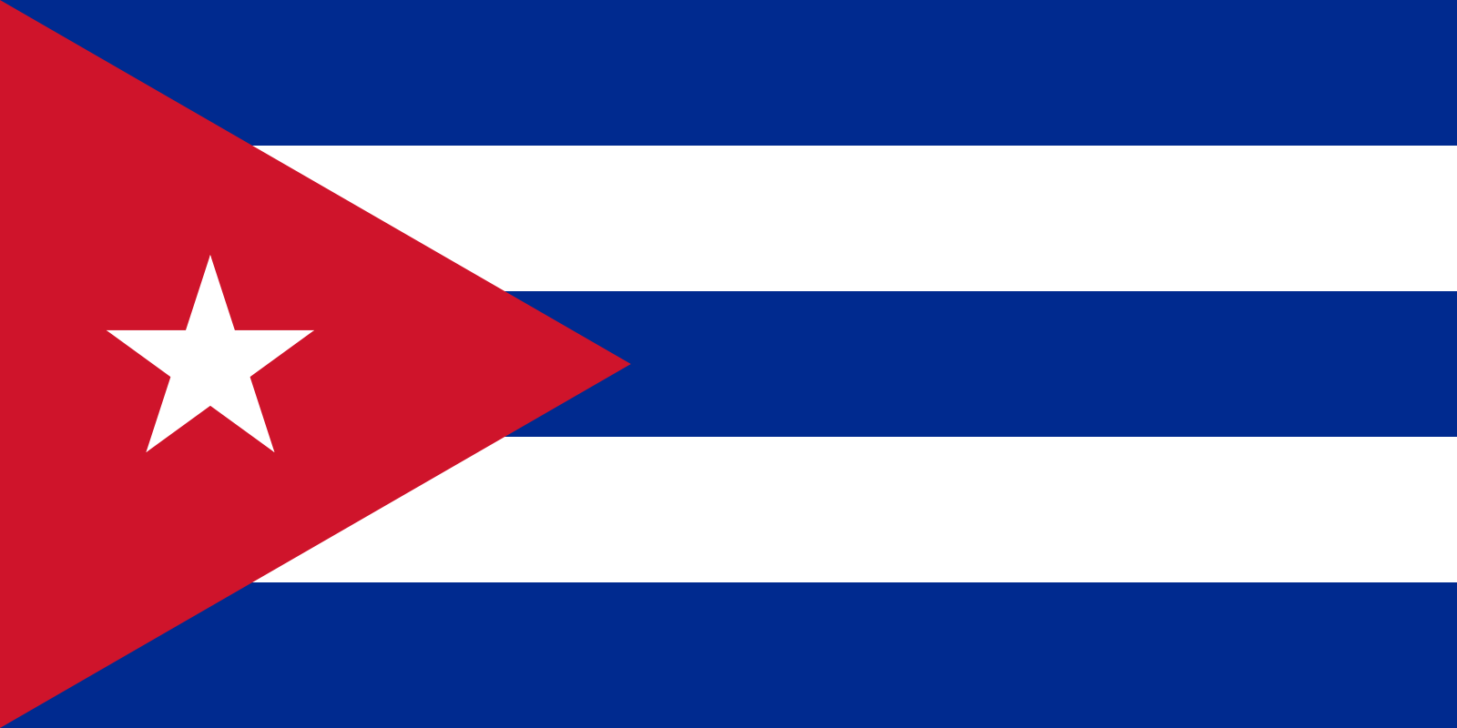 Kubas Flagge