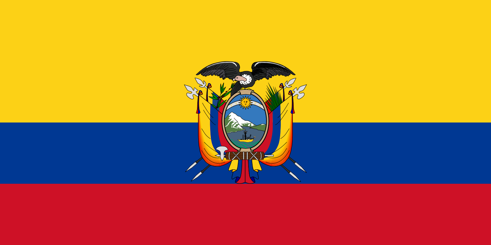 Ecuadors Flagge