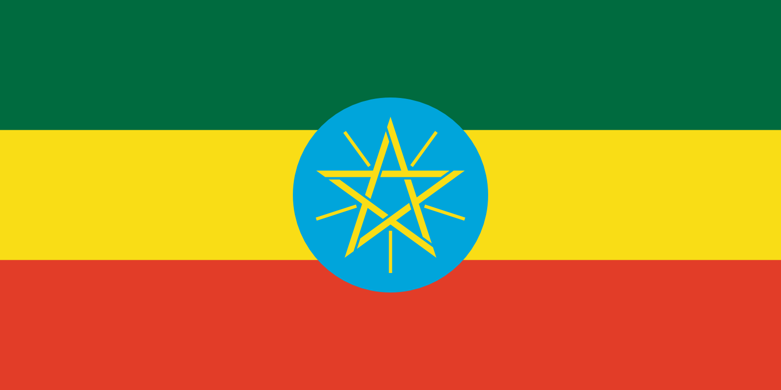 Äthiopiens Flagge