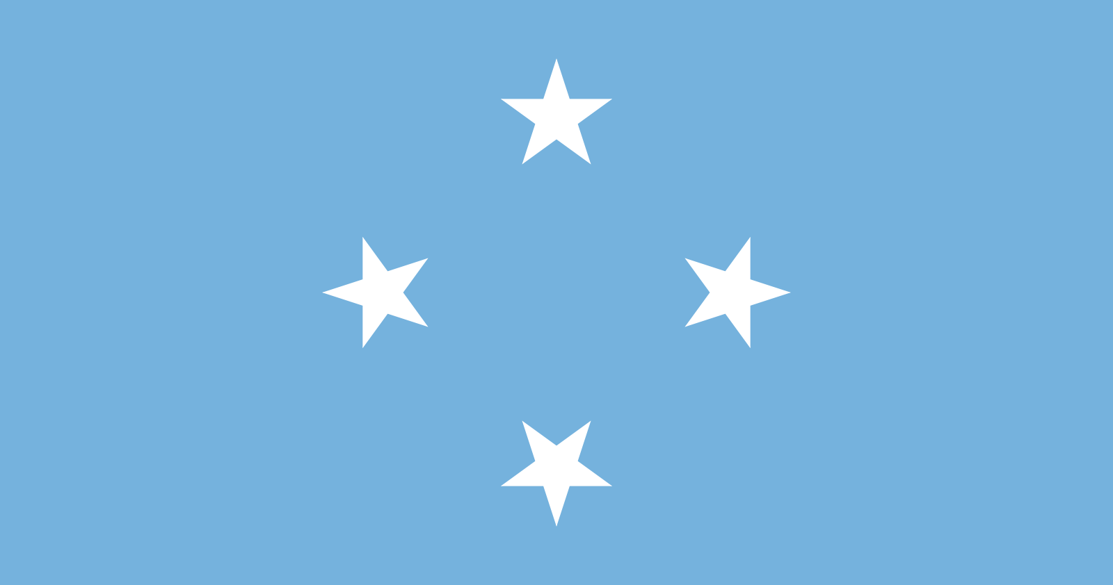 Föderierte Staaten von Mikronesiens Flagge